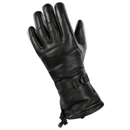 M-Tac перчатки зимние кожаные черные