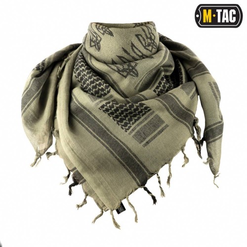 M-Tac шарф шемаг з Тризубом Foliage Green/Black