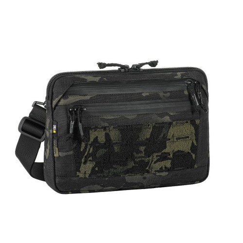 M-Tac сумка Admin Bag Medium Elite с липучкой Multicam Black / черная купить