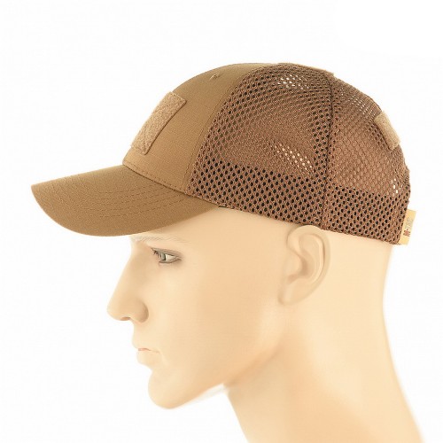 M-Tac бейсболка тактическая с сеткой Elite Flex Coyote Brown