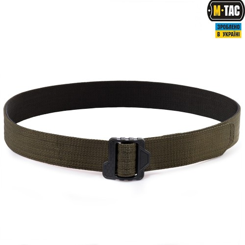 M-Tac ремінь Double Duty Tactical Belt Hex олива / чорний