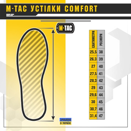 M-Tac устілки Comfort хаки