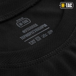 M-Tac футболка потоотводящая Athletic Velcro Black