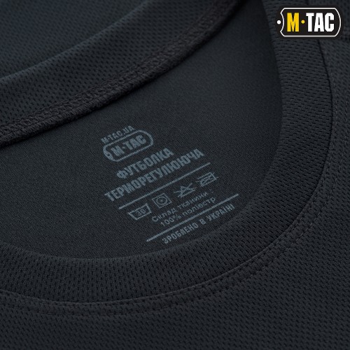M-Tac футболка потоотводящая Athletic Velcro Dark Navy Blue