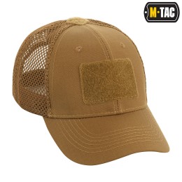 M-Tac бейсболка с липучкой и сеткой Flex рип-стоп Coyote Brown