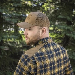 M-Tac бейсболка с липучкой и сеткой Flex рип-стоп Coyote Brown