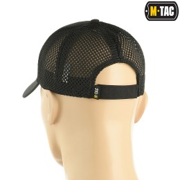 M-Tac бейсболка с сеткой Flex рип-стоп Black