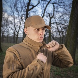M-Tac бейсболка с сеткой Flex рип-стоп Coyote Brown