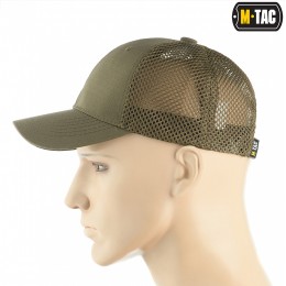 M-Tac бейсболка с сеткой Flex рип-стоп Dark Olive