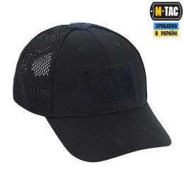 M-Tac бейсболка тактическая с сеткой Elite Flex Dark Navy Blue