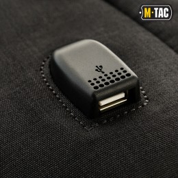 M-Tac рюкзак Urban Line Anti Theft Shell Pack Dark Grey/Black