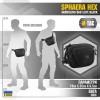 M-Tac сумка Sphaera Hex Hardsling Bag Elite Black