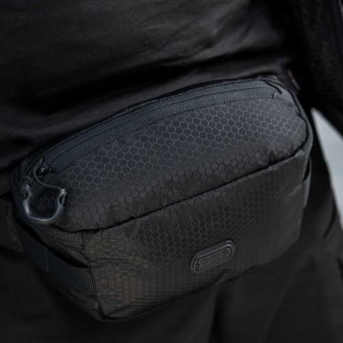 M-Tac сумка Tactical Waist Bag Elite Hex Black