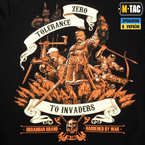 M-Tac футболка Zero Tolerance чорна
