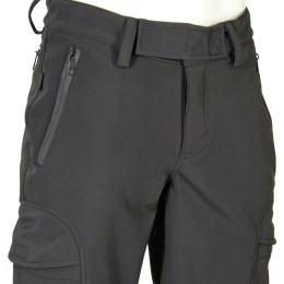 Милитарка™ брюки M65 style softshell чёрные