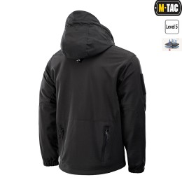 M-Tac Куртка Softshell з підстібкою Поліція чорна