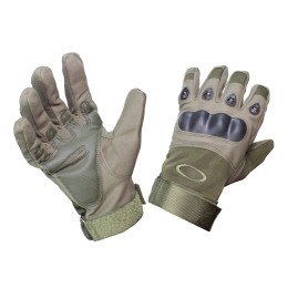 Тактические перчатки Oakley полнопалые олива