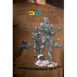 M-Tac футболка UA Side Coyote Brown