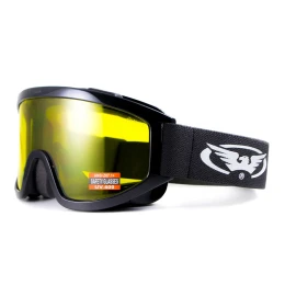 ЗАХИСНІ ОКУЛЯРИ МАСКА GLOBAL VISION WIND-SHIELD ЖОВТІ