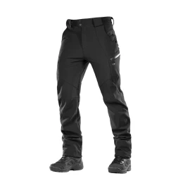M-Tac Брюки Softshell Winter чорні