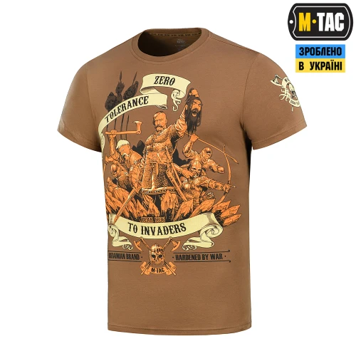 M-Tac футболка Zero Tolerance Coyote Brown в магазине Кроссовка